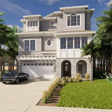 Brand New Home On Sunset Beach With Pool
